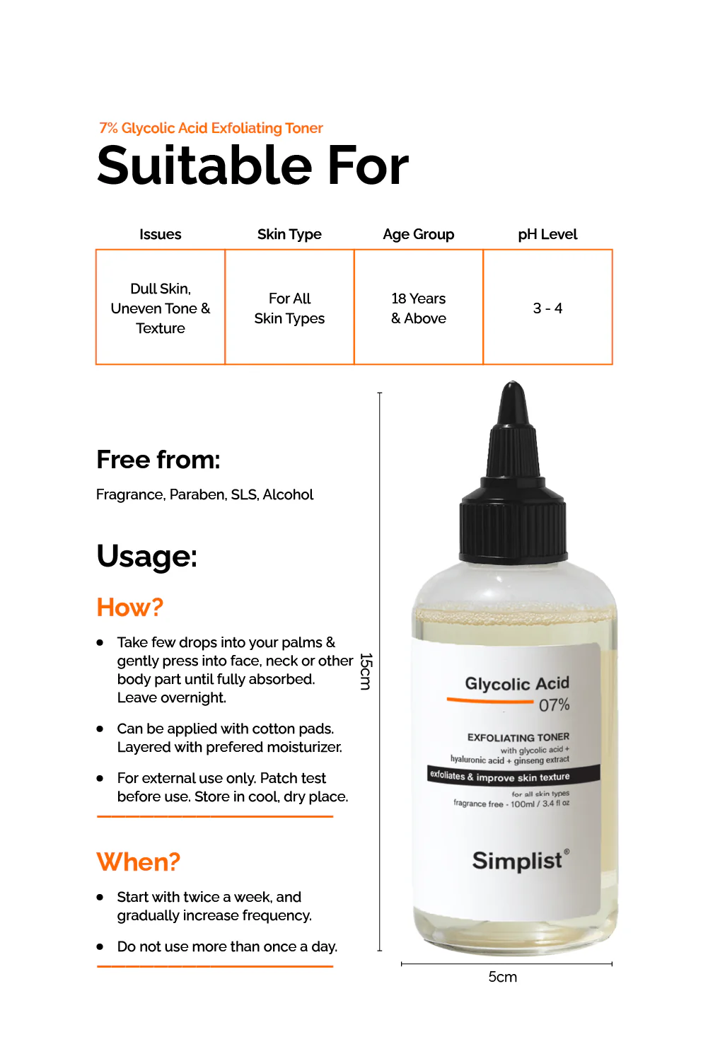 Glycolic Acid 7% Exfoliating Toner - Combo - Image 4
