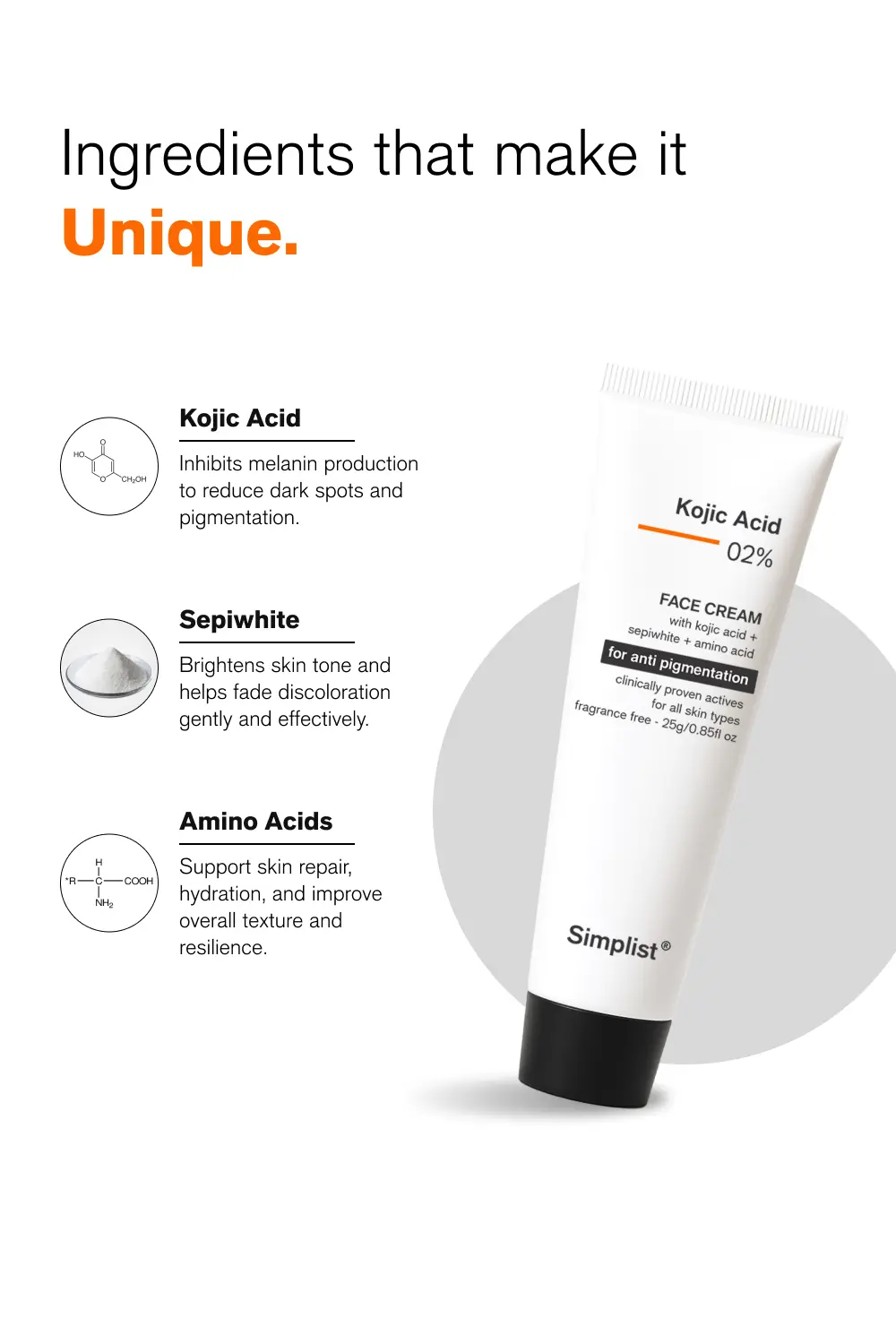 Kojic Acid 2% Face Cream - Image 3