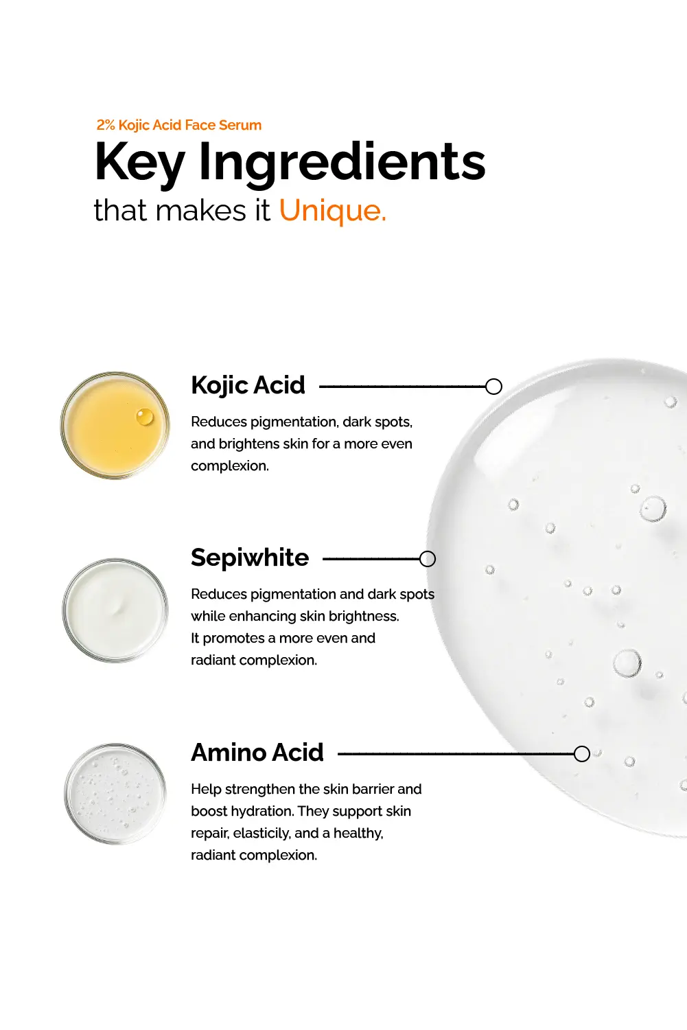 Kojic Acid 2% Face Serum - Image 3