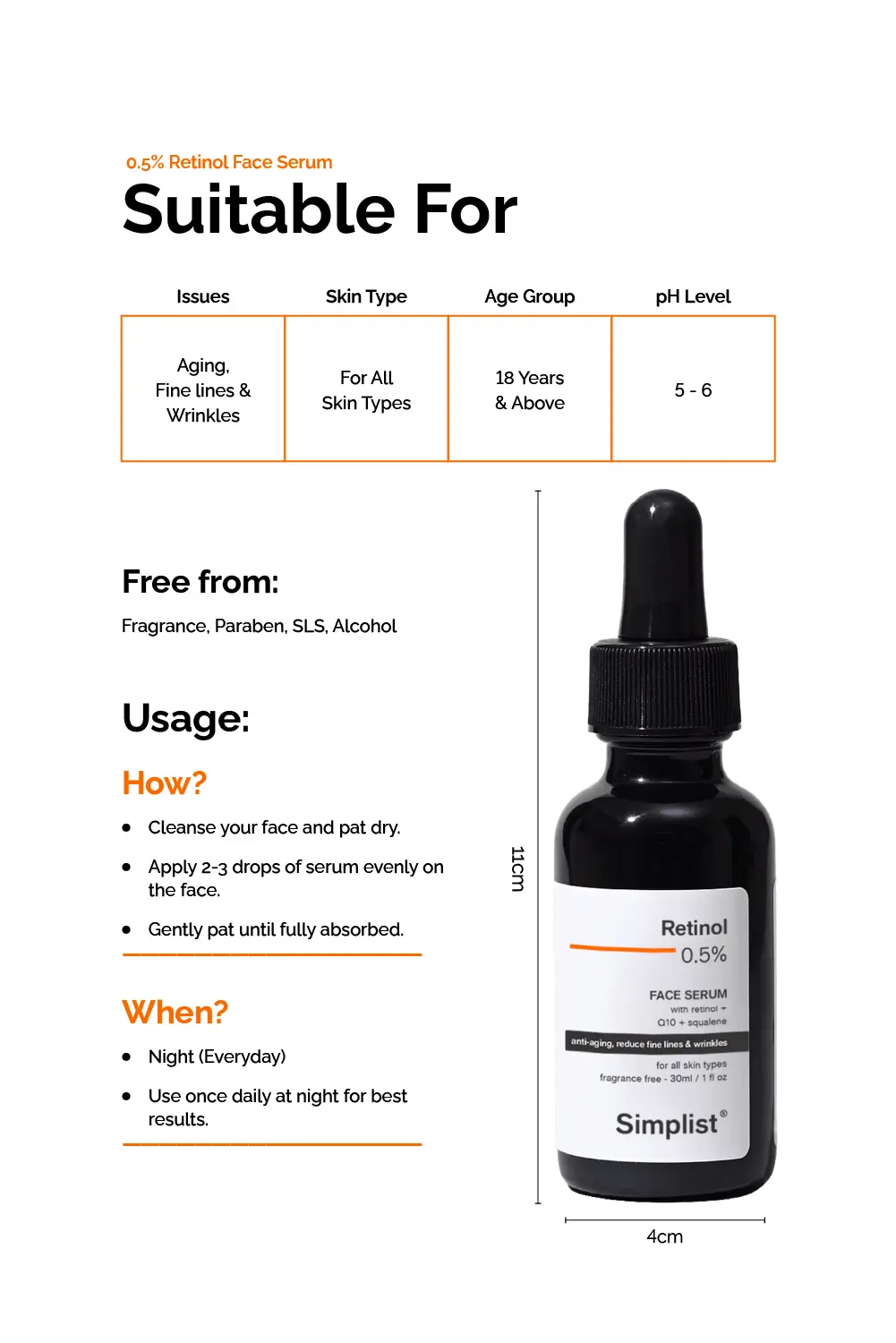 Retinol 0.5% Face Serum - Image 4