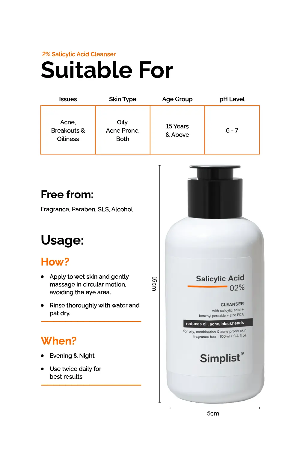 Salicylic Acid 2% Gel Cleanser - Image 4